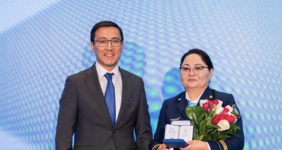 Атыраулық теміржолшы «Құрмет» орденімен марапатталды