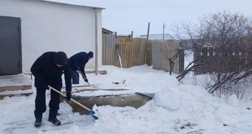 «Таза Қазақстан» аясындағы сауапты іс — қарияларға қолдау