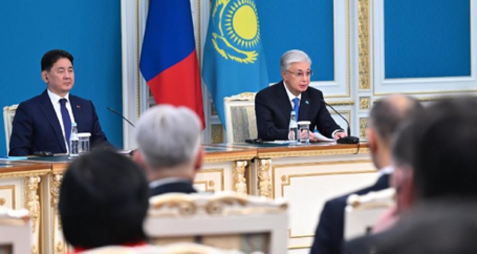 Қазақстан мен Моңғолия байланысы жаңа деңгейге көтерілді