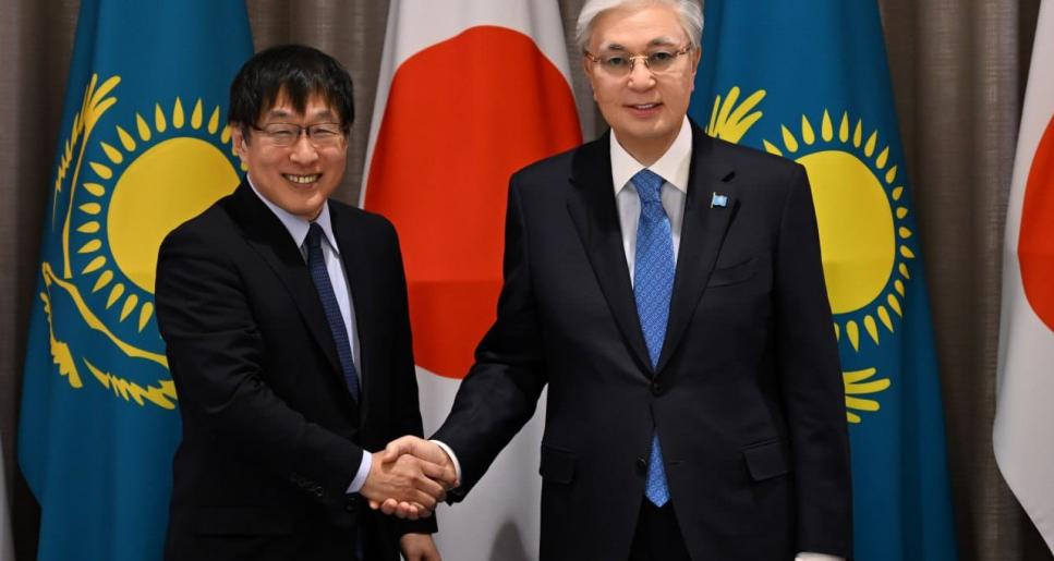 Мемлекет басшысы Жапония металл және энергетикалық қауіпсіздік жөніндегі ұйымының (JOGMEC) төрағасы Ичиро Такахаруды қабылдады