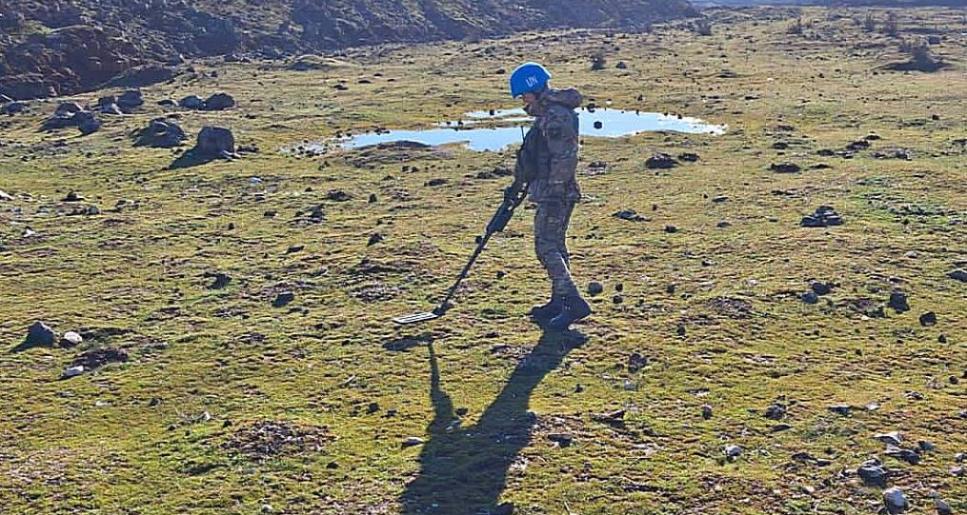 Голан биіктіктеріндегі миссия: қазақстандық саперлар 1200-ден астам жарылғыш затты жойды