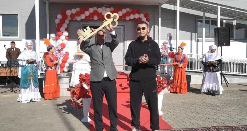 Жамбыл ауылында жаңа спорт кешені ашылды
